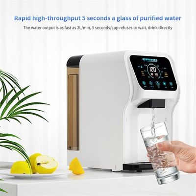 Comptoir de distributeur de purificateur d'eau domestique à osmose inverse 75GPD