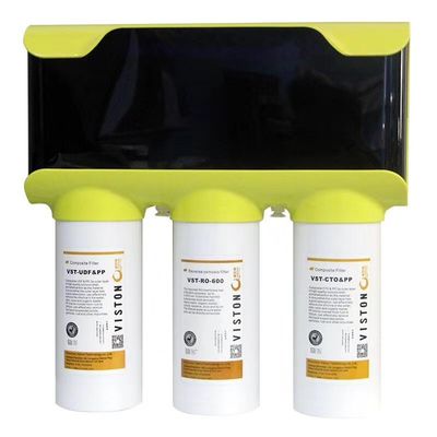Étape Tankless de l'épurateur 3 de l'eau d'osmose d'inversion de RO de contrat de cuisine
