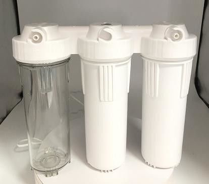 Boîtier de cartouche de filtre à eau à osmose inverse en 3 étapes 10 '' 20 