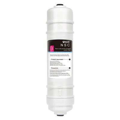 Accessoires pour purificateur d'eau Nsc Filtre à charbon inhibiteur à l'échelle nanométrique