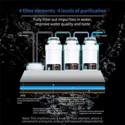 Countertop 4000 Ppb Generator Alkaline Water Ionizer Filter Rich Hydrogen Water Maker