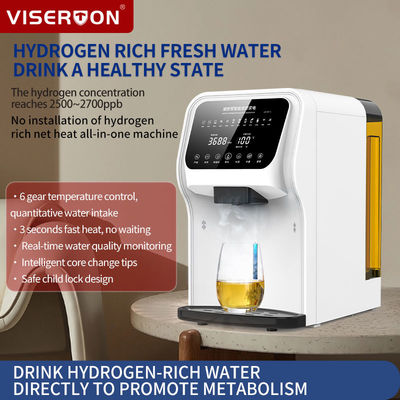 Distributeur d'eau potable à hydrogène riche polyvalent avec système d'osmose inverse