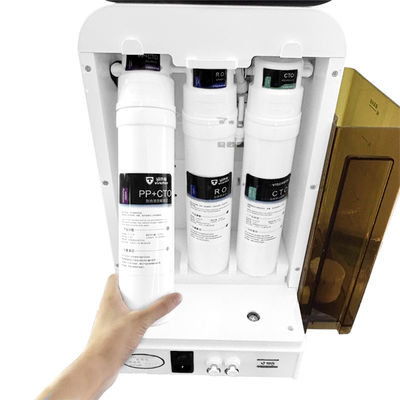 Système de purification de l' eau avec filtre riche en hydrogène