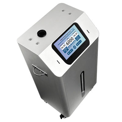 Écran publicitaire tactile Machine d'inhalation d'hydrogène de pureté 99,99 % 6000 ml/min