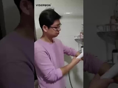 Épreuve de concentration d'hydrogène de la pomme de douche riche en hydrogène