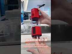 Vidéo de l'essai de concentration d'hydrogène pour la bouteille d'eau à hydrogène H2-X1